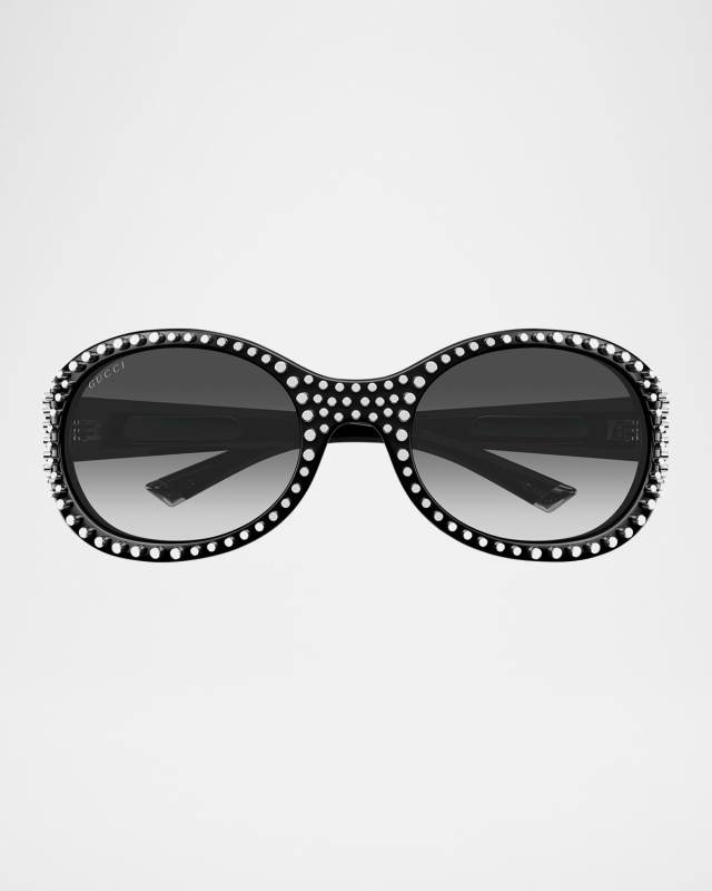 GG2013S Round Recycled Acetate Sunglasses
